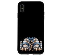 Seaside Lighthouse Keeper GNOME Couple for Family Vacation Coque pour iPhone XS Max