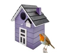 Seaside No.64 - Maison d'oiseaux/Nichoir pour petits oiseaux chanteurs tels que les mésanges, les moineaux et les pinsons - Intérieur comme décoration et extérieur comme lieu de nidification dans de