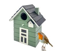 Seaside No.64 - Nichoir/abri pour petits oiseaux chanteurs comme les mésanges, les moineaux et les pinsons - Décoration intérieure & abri extérieur en plusieurs combinaisons de couleurs différentes