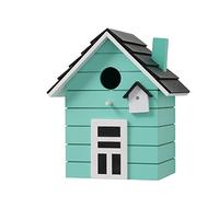 Seaside No.64 - nichoir/nichoir Tendance pour Petits Oiseaux chanteurs tels Que mésanges, moineaux et pinsons - décoration intérieure & extérieure comme Lieu de Nidification 9 Couleurs (Turquoise)