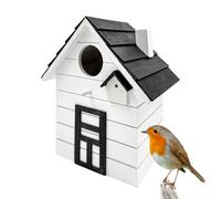 Seaside No.64 - nichoir/nichoir Tendance pour Petits Oiseaux chanteurs tels Que mésanges, moineaux et pinsons - décoration intérieure & extérieure comme Lieu de Nidification 9 Couleurs (Blanc)