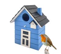 Seaside No.64 - nichoir/nichoir Tendance pour Petits Oiseaux chanteurs tels Que mésanges, moineaux et pinsons - décoration intérieure & extérieure comme Lieu de Nidification 9 Couleurs (Bleu Royal)