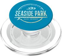 Seaside Park New Jersey - Seaside Park NJ Vintage Surf PopSockets PopGrip pour MagSafe