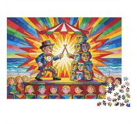 Seaside Punch et Judy Puppet Show Puzzle en Bois Imperméable Puzzles De 1000 Pièces pour Adultes Cadeaux Impossible Jeux De Stimulants