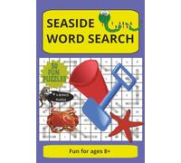 Seaside Snaking Word Search: 50 fun puzzles for ages 8+ | Not another standard style puzzle book as the answers snake around the grids | challenging but fun