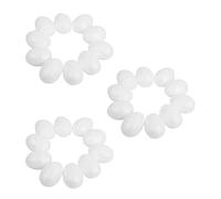 seasio 30 Oeufs en Polystyrène 6 cm Blanc Oeuf de Pâques Oeuf Décoratif pour Peindre Ou Coller