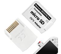 SEASJHBAY 2PCS SD2Vita 6.0 Adaptateur pour PS Vita 1000/2000 Carte Micro SD | Convertisseur micro SD pour PSV 1000/2000, remplacement Memory Stick Pro Duo, extension stockage jusqu'à 256 Go.