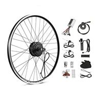SEASON 26 Pouces E-Bike Conversion Kit 36V250W Moteur Arrière pour Roue Libre 6/7/8/9 Vitesse, avec LED Affichage et Twist Accélérateur