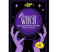 Season of the Witch: A Witchy Word Search + Coloring Book for Spooky Girls, Puzzle Lovers, and Cozy Covens