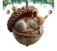 Seasonal Decors - Style Decoration, Clear Resin Wildlife Design, Suspension Accessory, Living Area Enhancement, Exterior Landscaping Accent, Small Format Various Hues