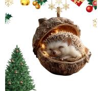 Seasonal Decors - Style Decoration, Clear Resin Wildlife Design, Suspension Accessory, Living Area Enhancement, Exterior Landscaping Accent, Small Format Various Hues