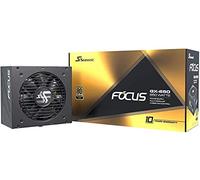 Seasonic Focus GX 650W Power Supply, Full Modular, 80 Plus Gold, 90% Efficiency, Cable-Free Connection, Hybrid Silent Fan Control, 10 Years Warranty, Power and Performance , Black