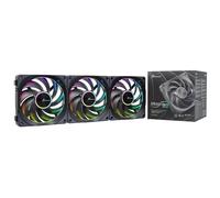 Seasonic MagFlow ARGB Boitier PC Ventilateur 12 cm Noir 3 pièce(s)