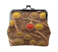 Seasonings Porte-monnaie compact pour femme avec serrure étanche pour cadeaux de voyage Motif imprimé, Noir , Taille unique, Sac à dos décontracté