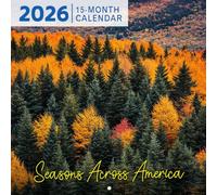 Seasons Across America 2026 Calendar: A journey through the diverse beauty of the U.S. month by month