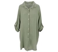 Seasons of April Chemisier 'Jessy' kaki, Taille XS-XL