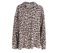 Seasons of April Chemisier 'Leo Queen' beige / marron / noir, Taille S-M