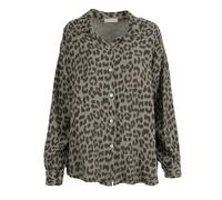 Seasons of April Chemisier 'Leo Queen' kaki / noir, Taille L-XL