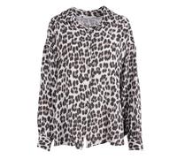 Seasons of April Chemisier 'Leo Queen' marron / noir / blanc, Taille S-M