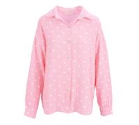 Seasons of April Chemisier 'Liya' rose / blanc, Taille L-XL