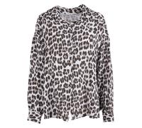 Seasons of April Chemisier 'Queen' marron / noir / blanc, Taille XS-XL