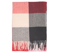 Seasons of April Écharpe gris / rouge / noir / blanc, Taille Taille unique