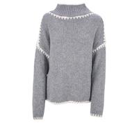 Seasons of April Pull-over 'JOLIE' gris / blanc, Taille XS-XL