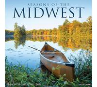Seasons of the Midwest 2026 12 X 12 Wall Calendar