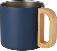 Seasons - Tasse à café "Bjorn", Unicolore, acier inoxydable, 360ml PF4142 (taille unique) (Bleu foncé)