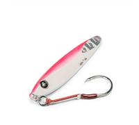 Seaspin Leppa 77 Slim - Leurre Artificiel pour la Pêche au Spinning, Casting Metal Jig 115 mm 77 g - Centre de Gravité Bas, Assist et Hameçon BKK #3/0 - pour Sérioles Mérous Coryphènes PPW