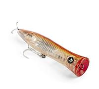 SEASPIN Toto 131 Color CALAMARO - 131 mm - 36 g - Popper per la Pesca in Mare