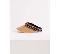 Seaspray Seaspray Black Amelia Braided Visor Hat
