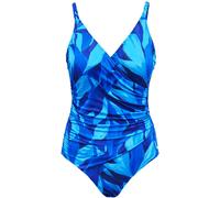 Seaspray Seaspray Blue Bahamas Mock Wrap Swimsuit