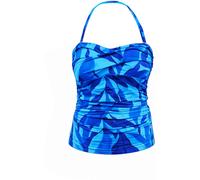 Seaspray Seaspray Blue Bahamas Twist Bust Tankini Top