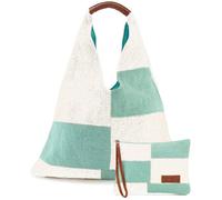 Seaspray Seaspray Calala Patchwork Beach Bag And Purse Set