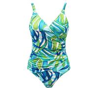 Seaspray Seaspray Green St Lucia Mock Wrap Swimsuit