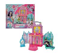 SEASTERS, Château avec Poupée Sirène Surprise, Princesse Qui Se Transforme en Sirène, avec Accessoires Secrets, Jouet pour Enfants Dès 3 Ans, Eat02