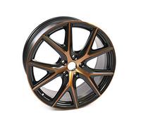 Seat 575601025ANXEB Jantes Voiture en Aluminium 19'' Tuning Jante en Alliage Jante Sport Noir/cuivre Cupra R Design Moyen
