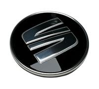 Seat 5F0601171CBX - Cache-moyeux, 1 pièce, couleur: Noir/Argent