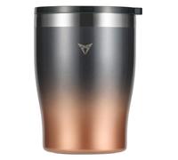 Seat 6H1069604C Gobelet isotherme en acier inoxydable avec logo CUPRA Gris 300 ml