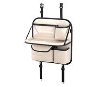 Seat Back Organizer with Cup Holder - Easy Install Car Storage Organizer