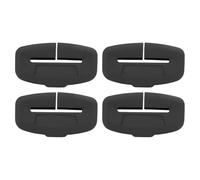 Seat Belt Clip Cover - 4 Pieces Silicone Anti-Scratch Protector,Car Interior Seatbelt Decoration,for Auto Trucks SUV RVs Men Women Friends Colleagues Family