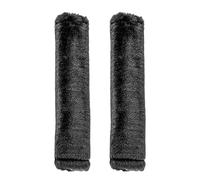 Seat Belt Shoulder Pads - Premium Low Profile Microfiber Fleece Car Cushion, Features Ultra Slim High Density Memory Foam To Prevent Retractor Jamming, Engineered With Inverted Hidden Seams To Stop Cl