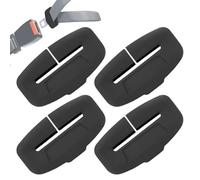 Seat Buckle Cover Set - Anti Scratch Protection System, Seat Belt Protector with Shock Design, Automotive Interior, Safety Accessory, Clip Guard Kit for Vehicles Trucks SUVs and Daily Driving Comfort