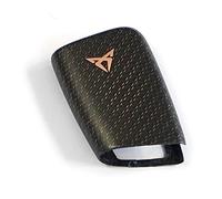 Seat CUPRA 575087013D Coque de clé d'allumage en cuivre carbone pour clé à 3 boutons