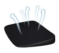 Seat Cushion - Car Seat Cushion - 41cm Driver - Leather Driving Wedge Adult Booster Support Driver Cushions Tailbone Back Pain Pressure