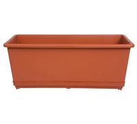 Seat Flor srl® Pot de fleurs pour balcon, pot de fleurs, boîte à fleurs (60 cm, cuit)