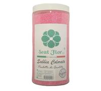 Seat Flor srl® Sabbia colorata, sabbia per decorazioni, sabbia per wedding, sabbia mis. 0.3/0.7 mm. in barattolo da 750 gr. (Fuchsia)