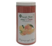 Seat Flor SRL® Sabbia colorata, Sabbia profumata, Sabbia colorata, Sabbia profumata per posacenere e decorazioni, 6 fragranze (barattolo da 750 GR.) (Agrumi)