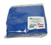 Seat Flor SRL® Sable coloré pour décoration de vases 0,5 mm Sac de 1 kg env. (25 couleurs disponibles) (Bleu Marin)